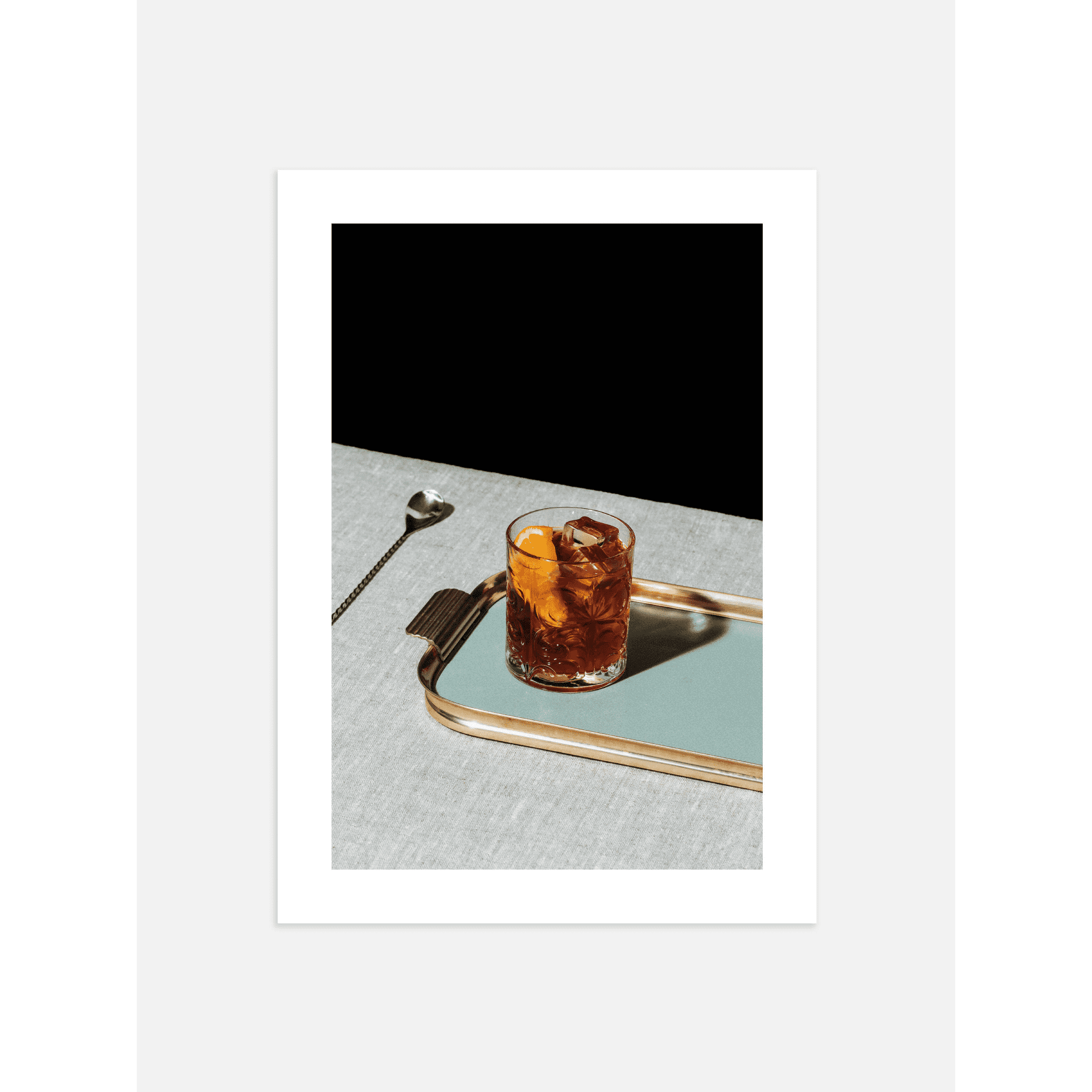 Negroni Cocktail Poster