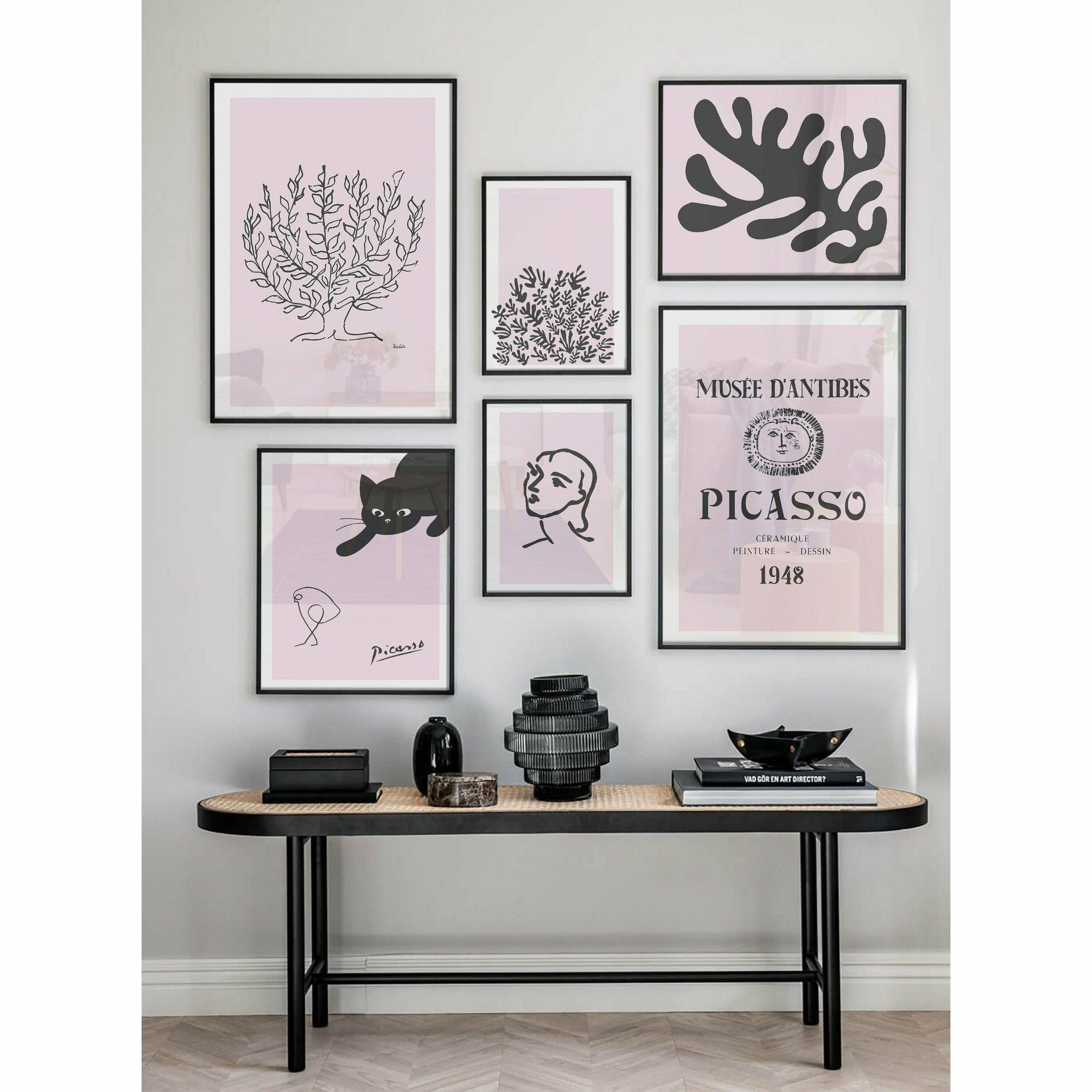 Set of 6 Matisse Wall Art Digital Posters