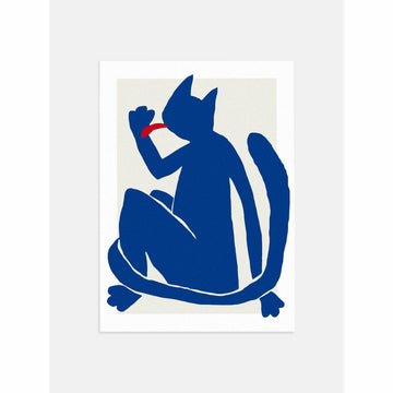 Matisse Blue Cat Printable Poster