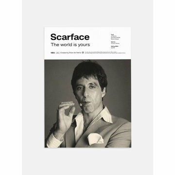 Scarface Movie Poster Printable