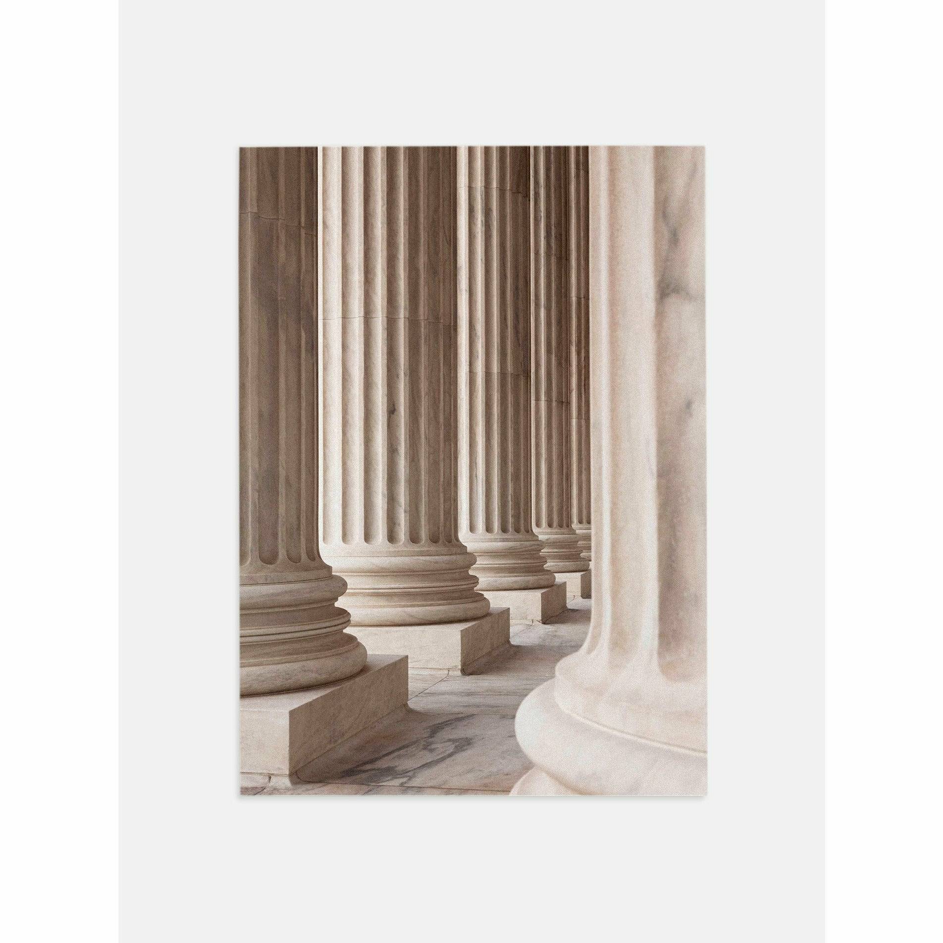 Columns Digital Poster 