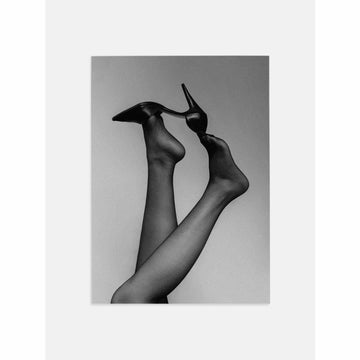 Heels in the Air Poster Photography Poster