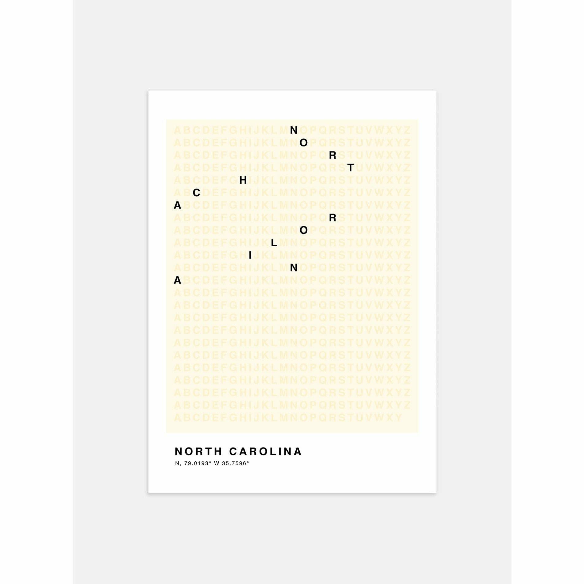 North Carolina Poster
