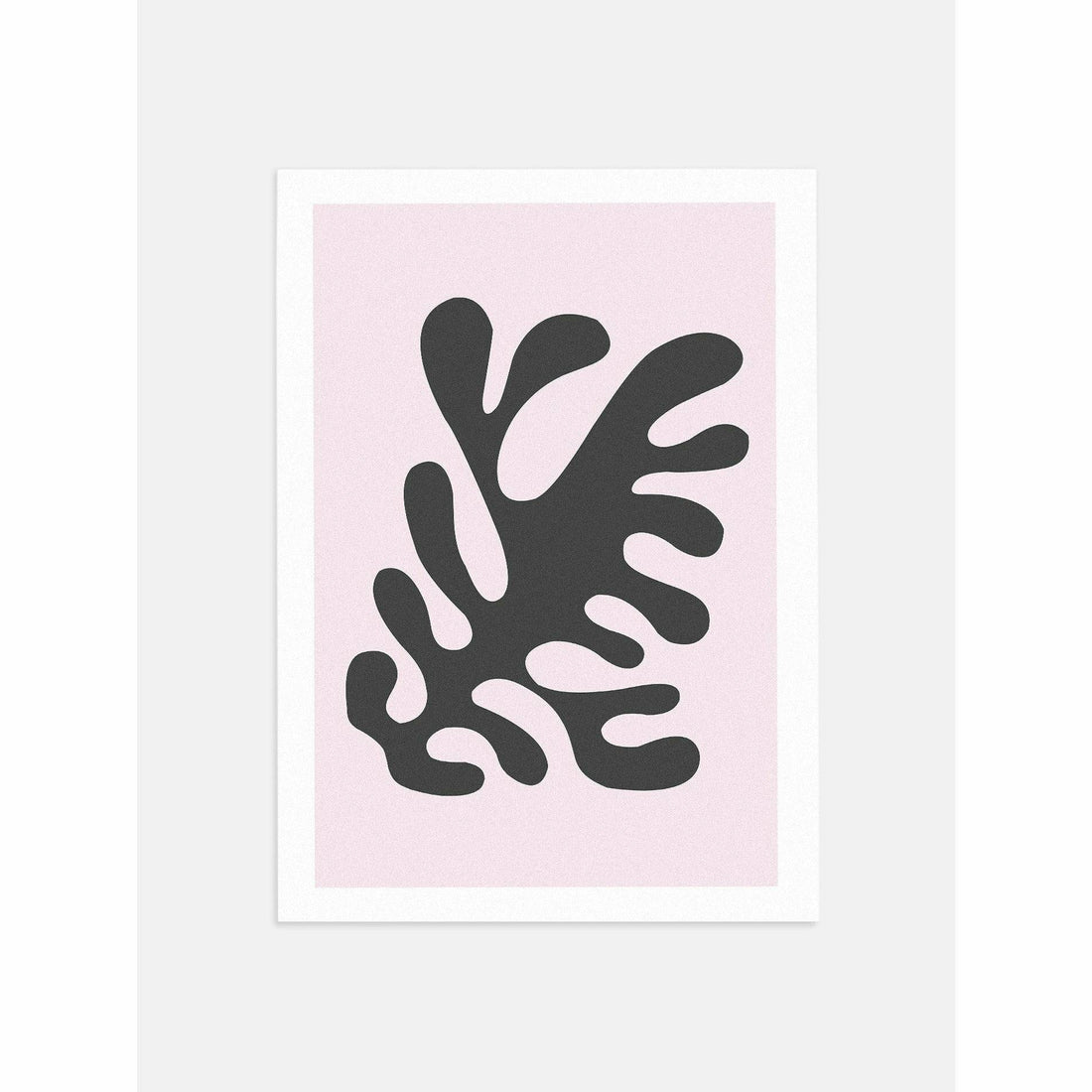 Abstract Pink Bedroom Artwork