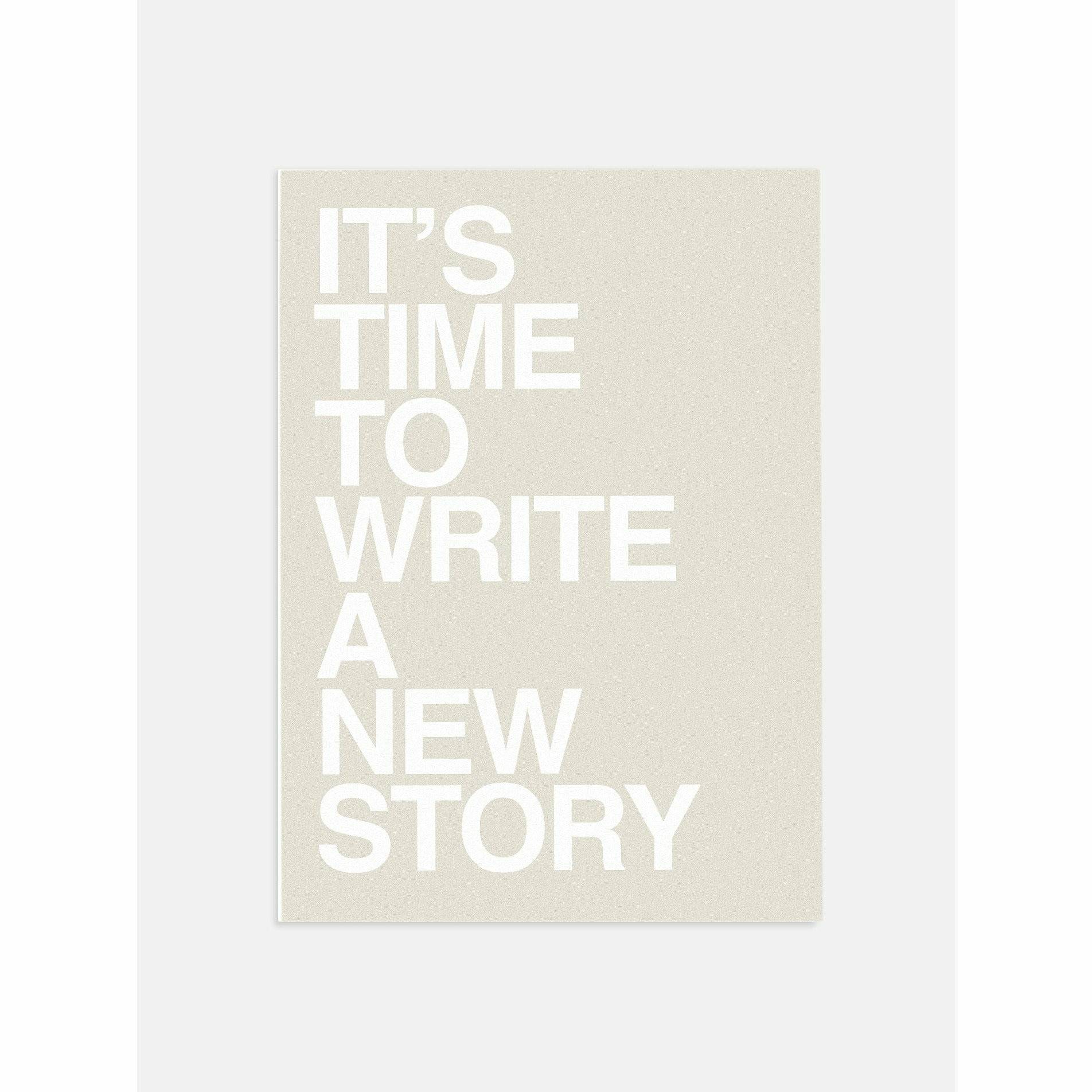 It's time to write a new story