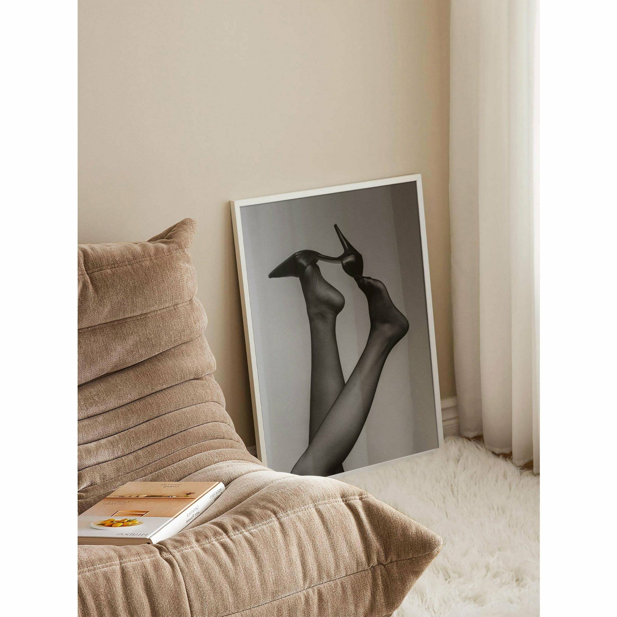 Heels in the Air Poster Photography Poster