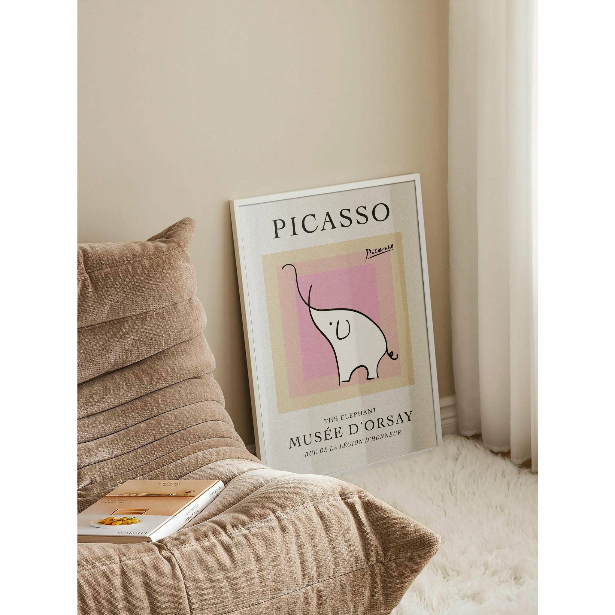 Picasso Elephant poster
