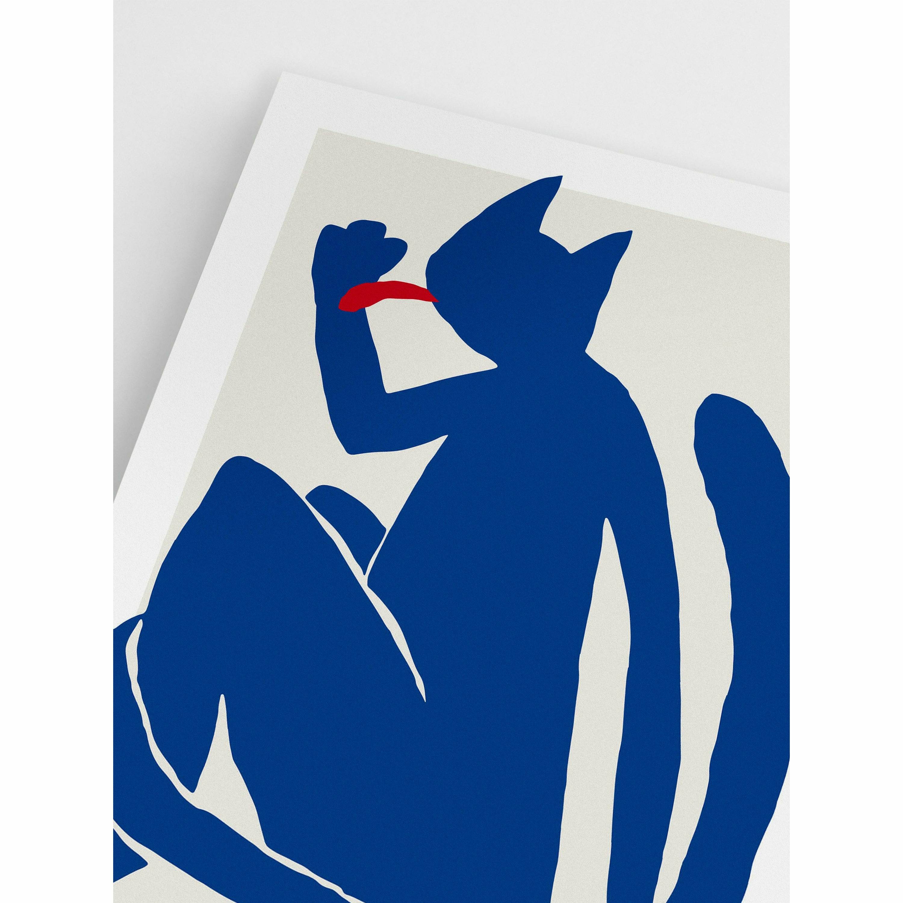 Matisse Blue Cat Printable Poster