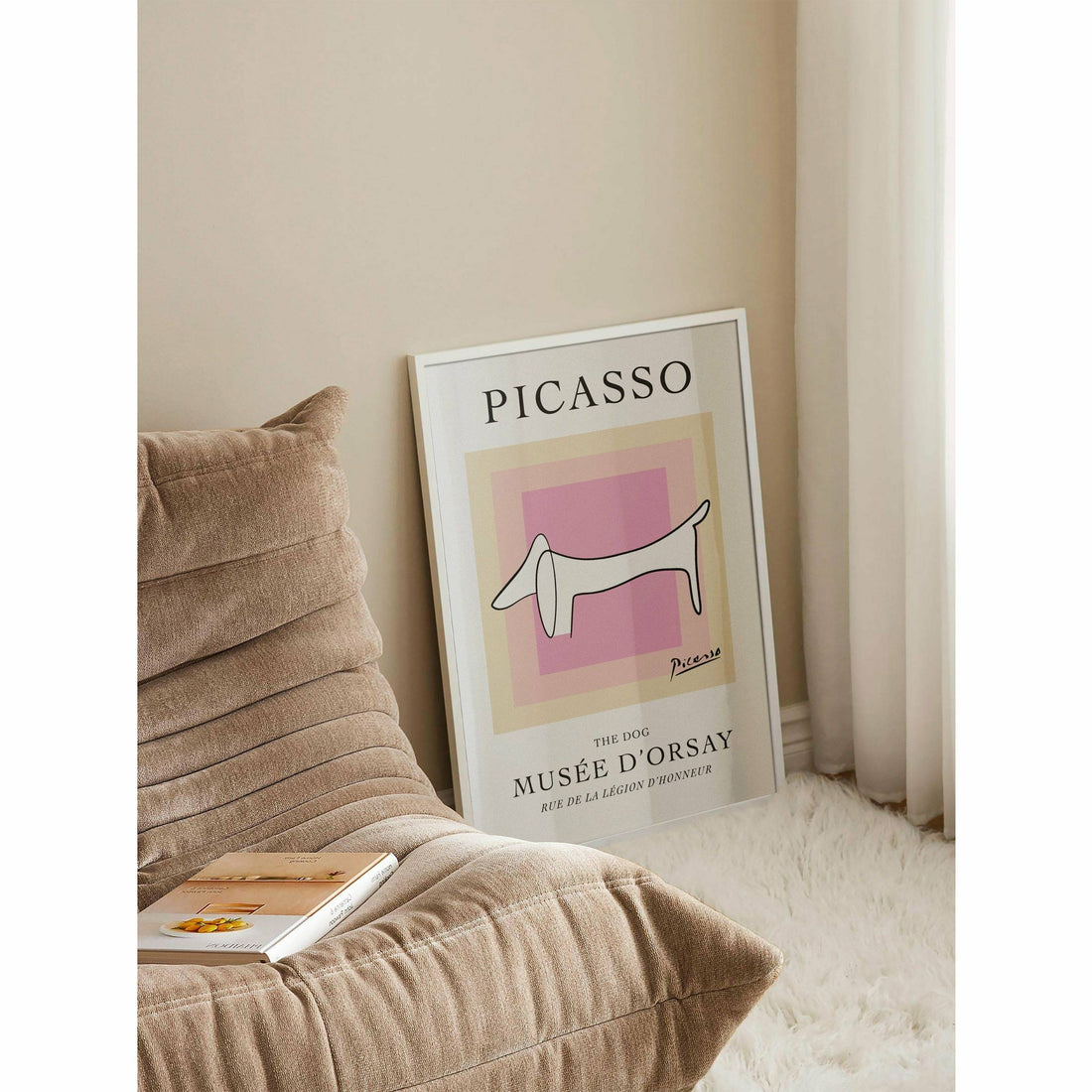 Dog Picasso Poster