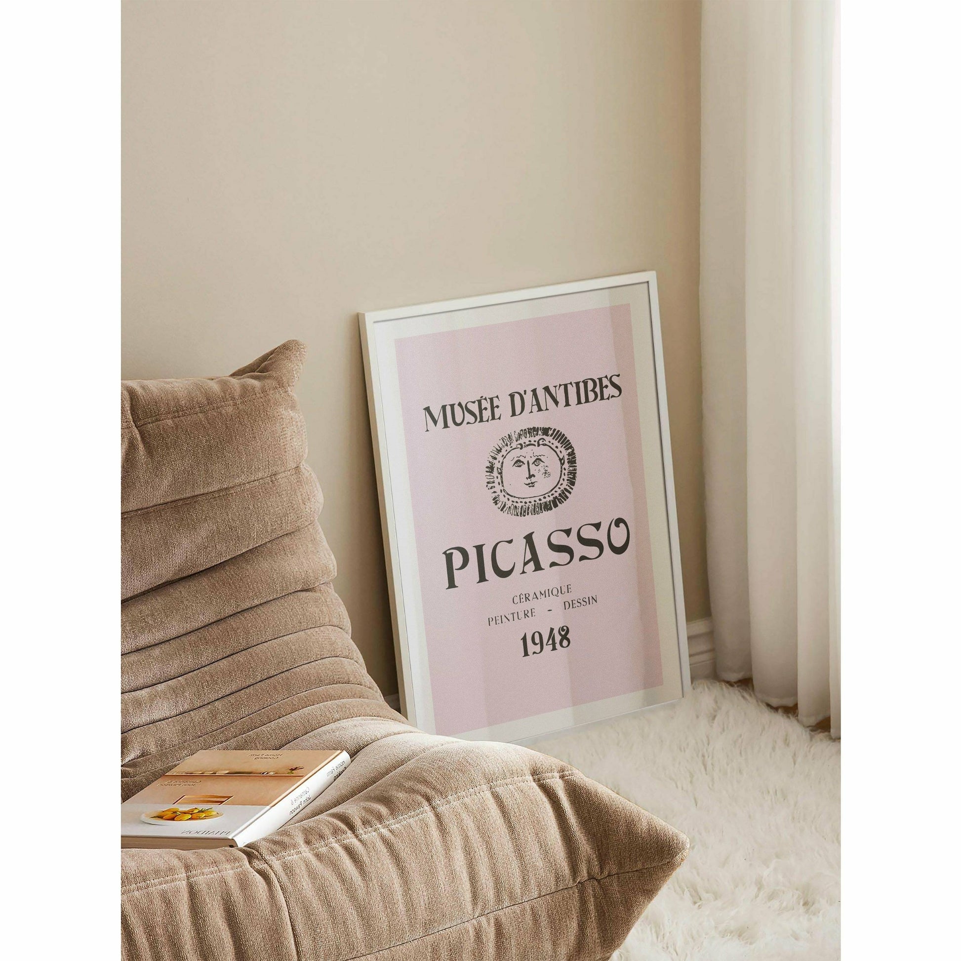 Pink Picasso Digital Poster
