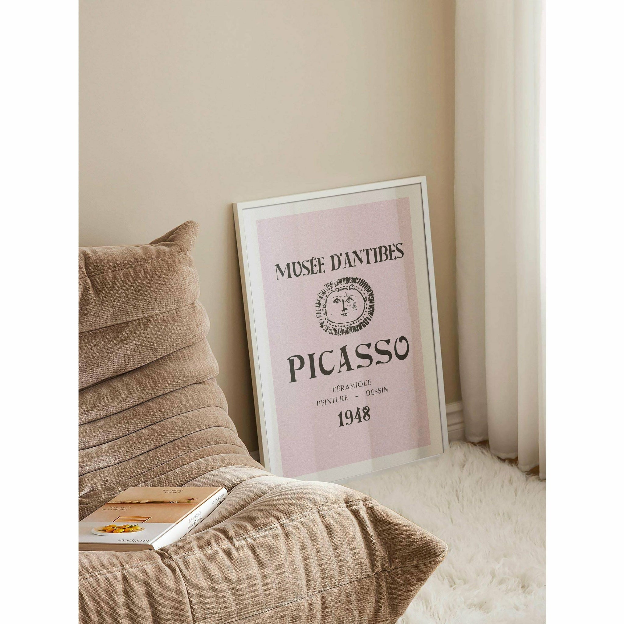 Pink Picasso Digital Poster