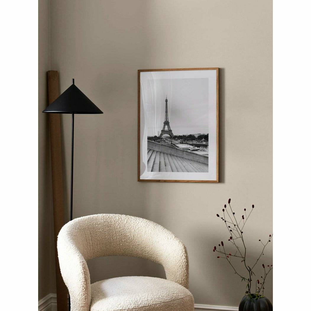 The Eiffel Tower Black and White Poster