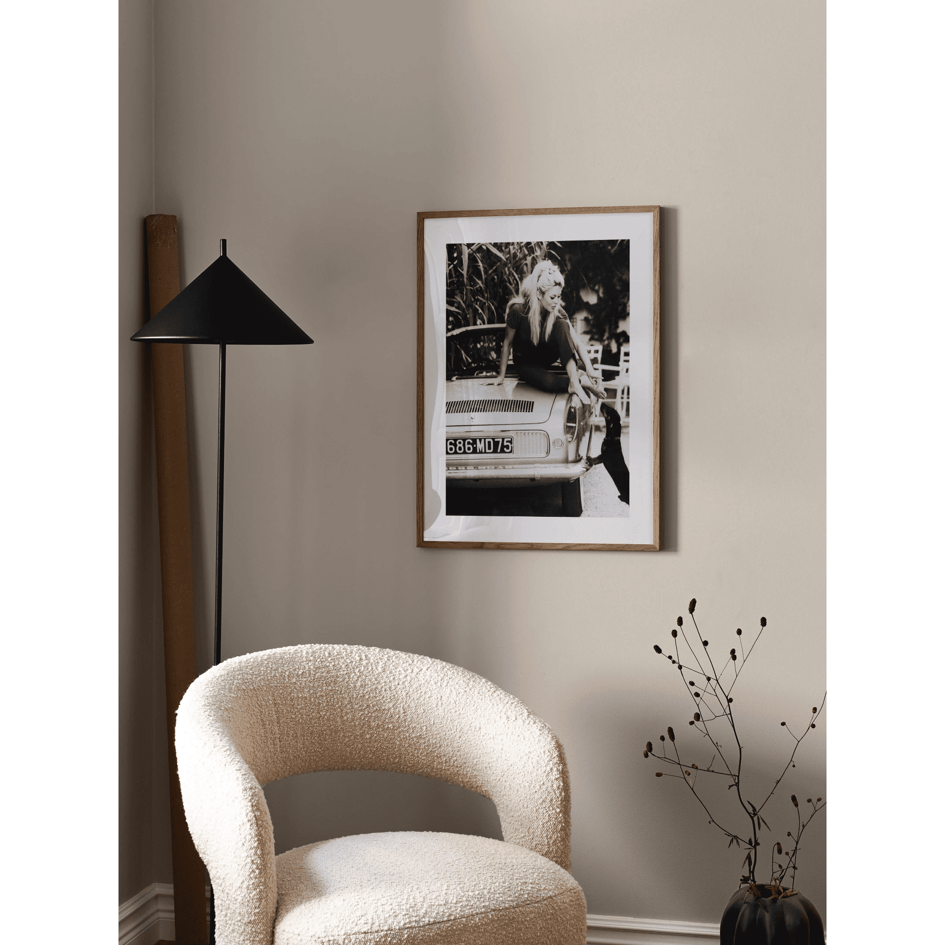 Brigitte Bardot Old Poster
