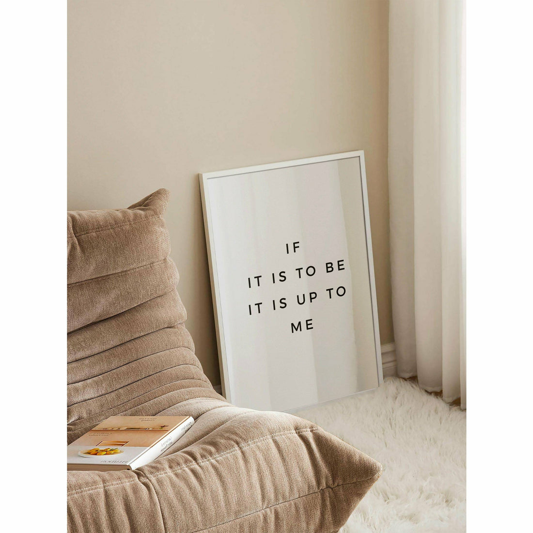 If it is to be it is up to me 