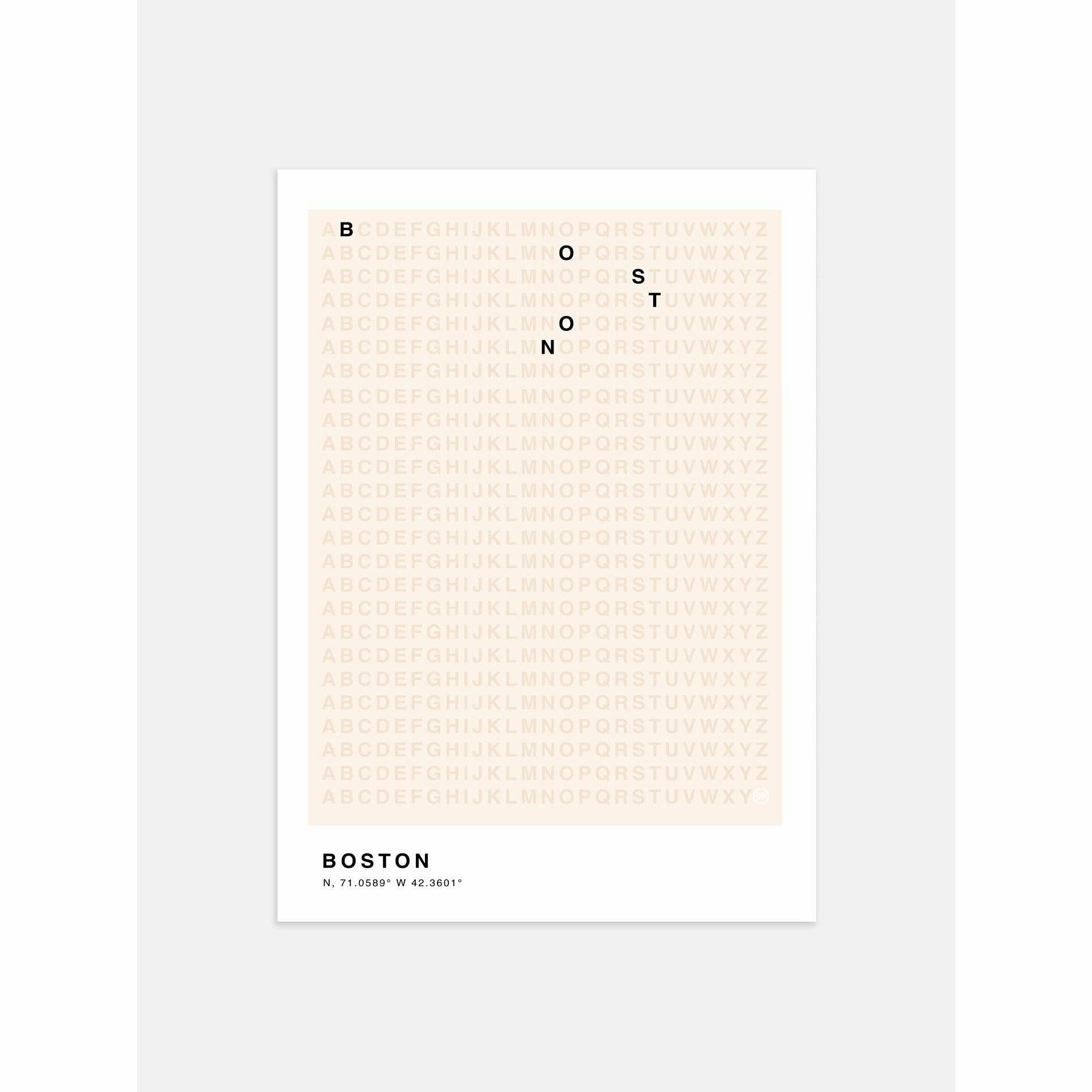 Boston Poster