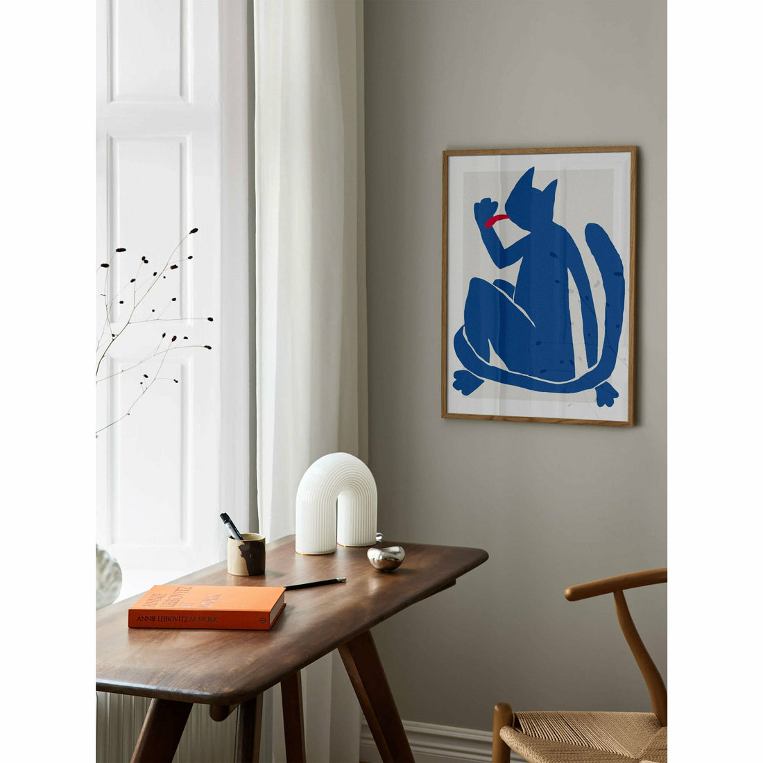 Matisse Blue Cat Printable Poster