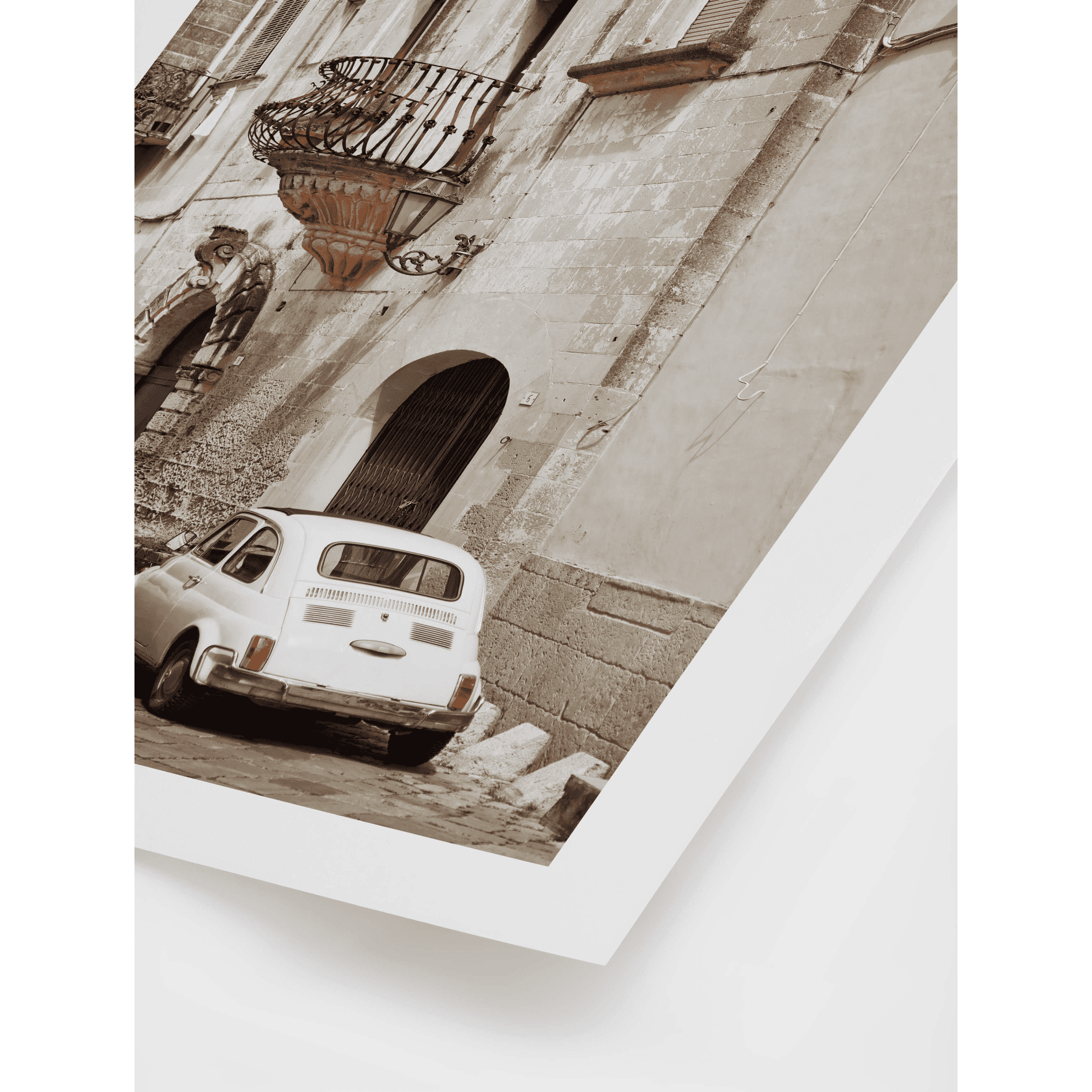 Italian Town Digital Poster