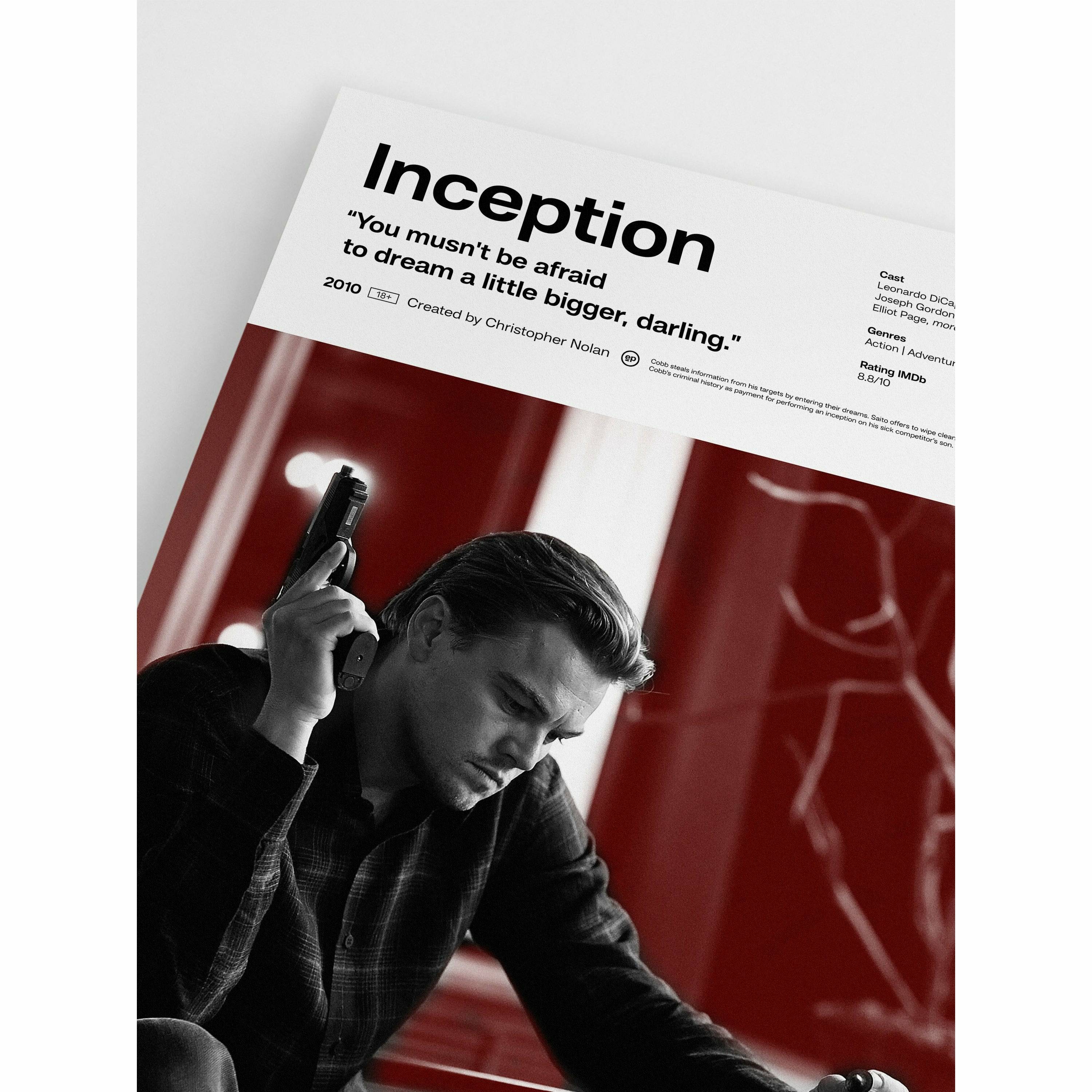 Inception Movie Poster Printable