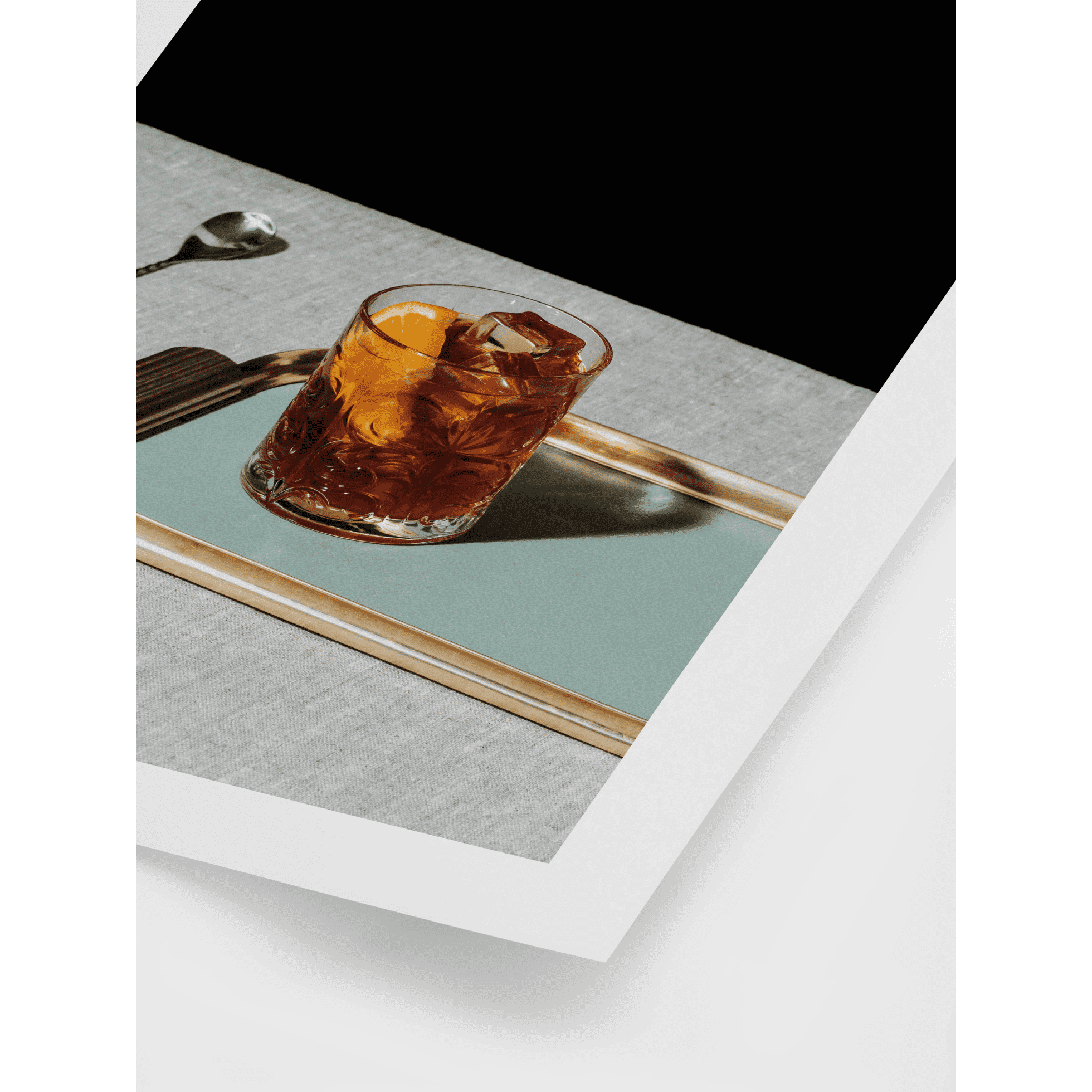 Negroni Cocktail Poster