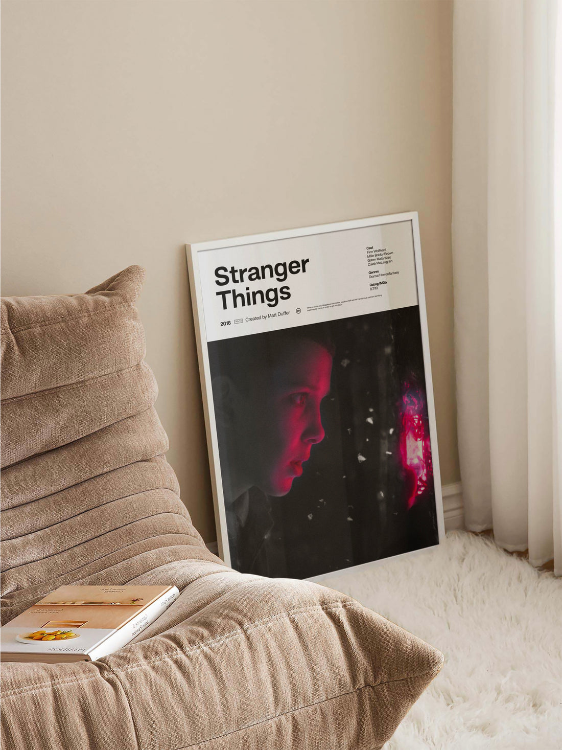 Eleven Stranger things Poster