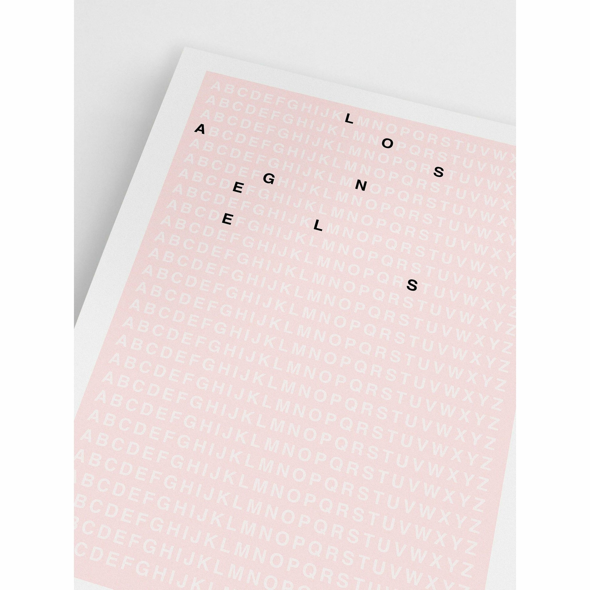Los Angeles Digital Poster