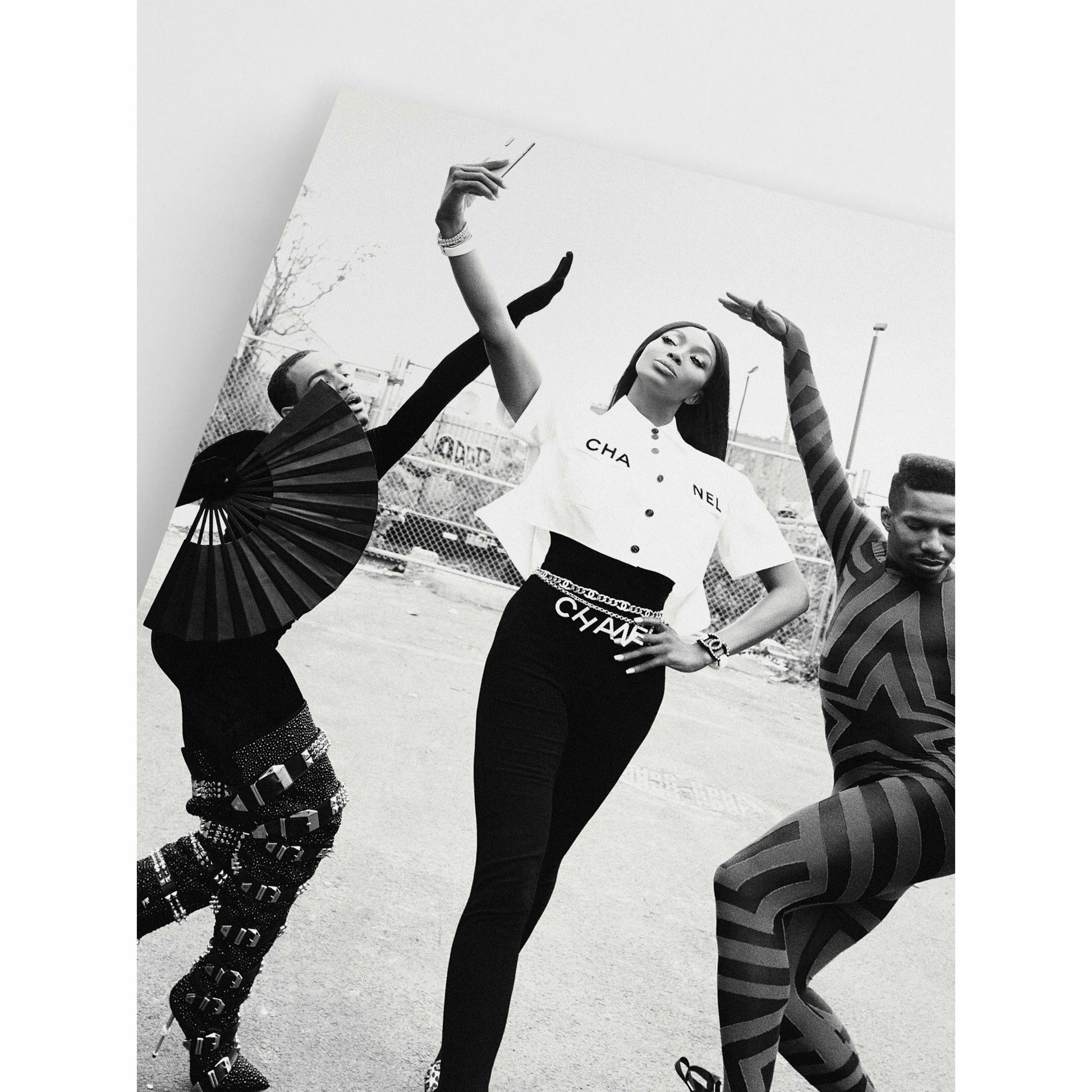 Catwalk Model Photoshoot Poster