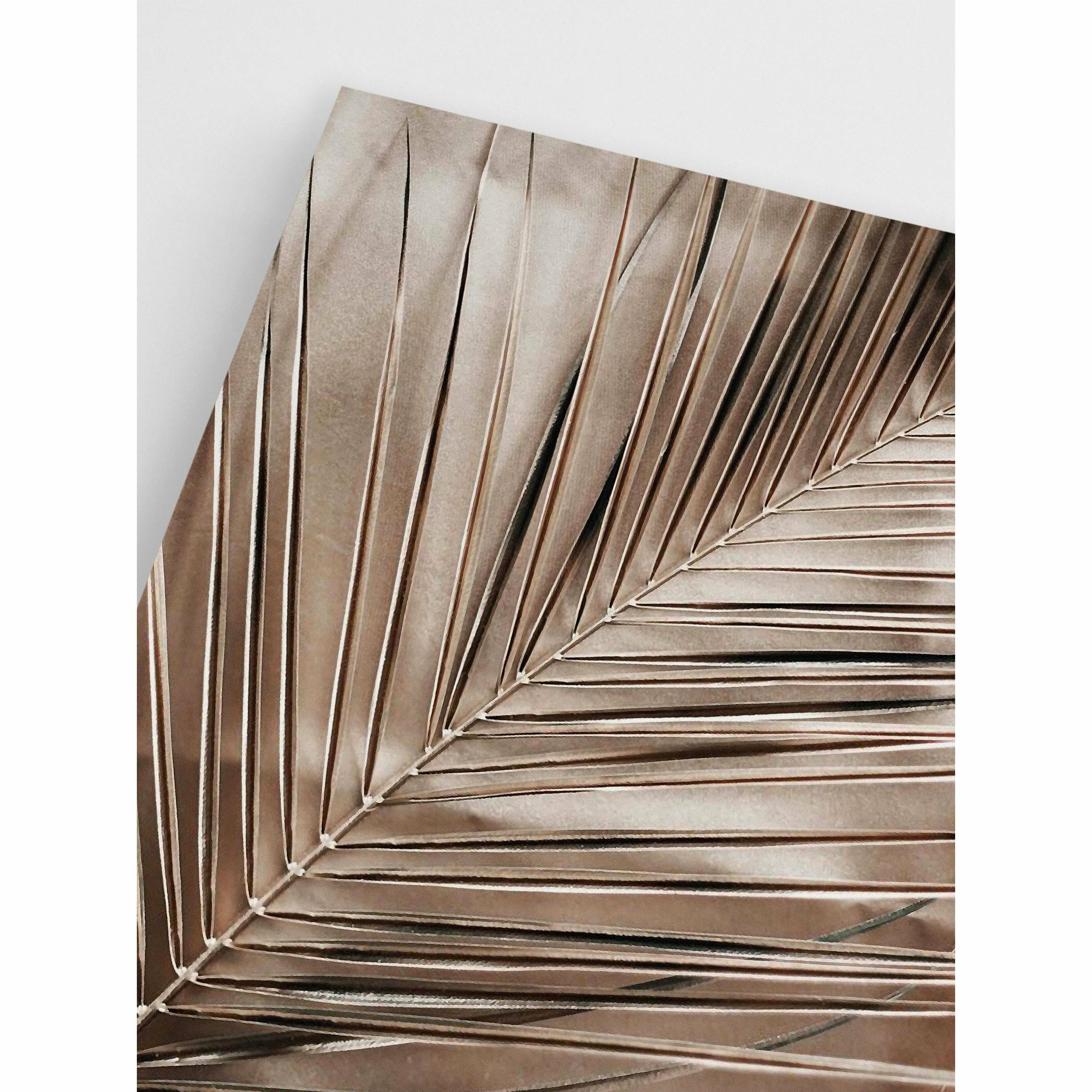 Shining Palm Leaf Bedroom Poster