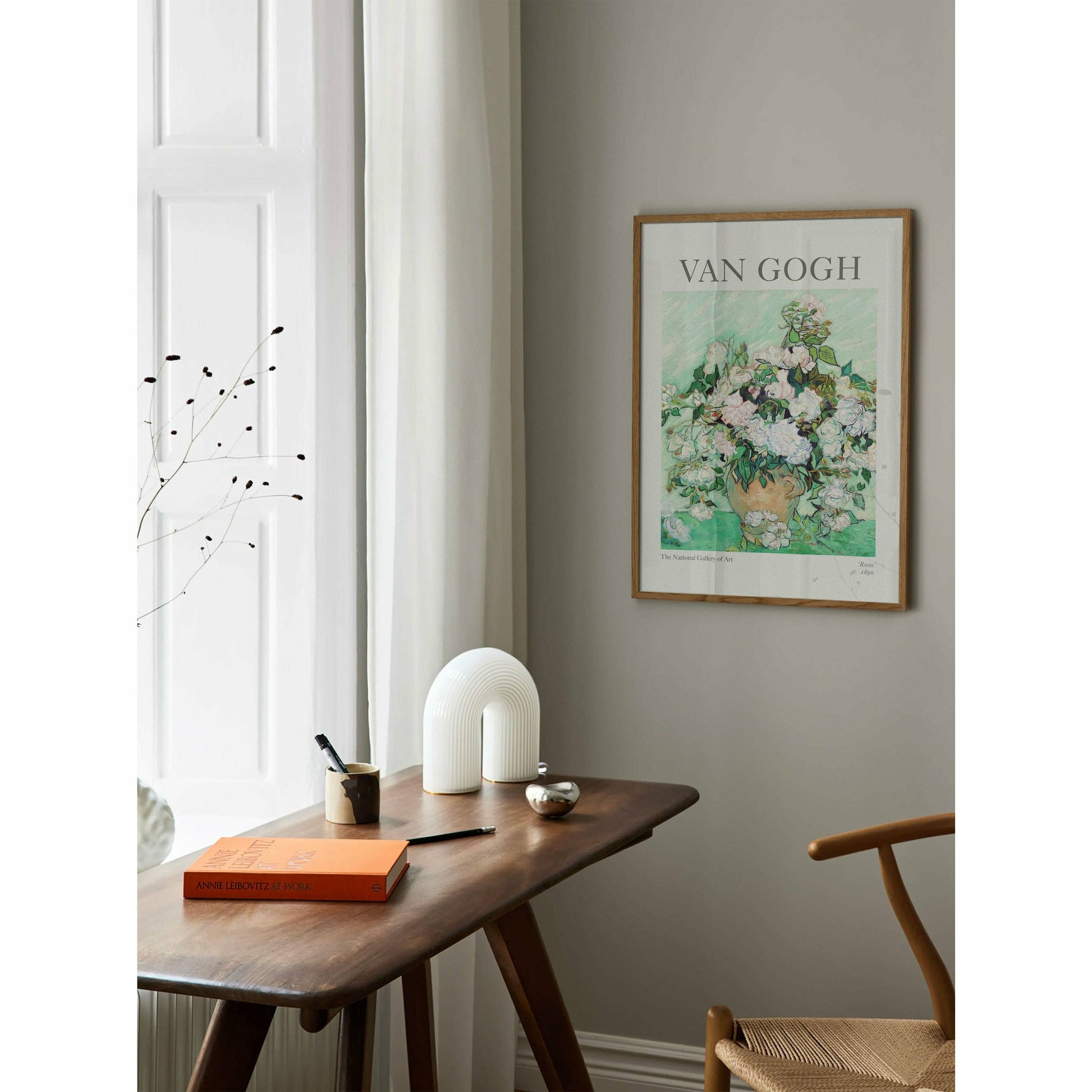 Van Gogh Roses Poster