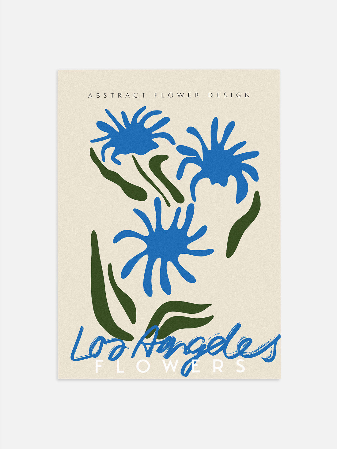 Los Angelas Flowers Poster