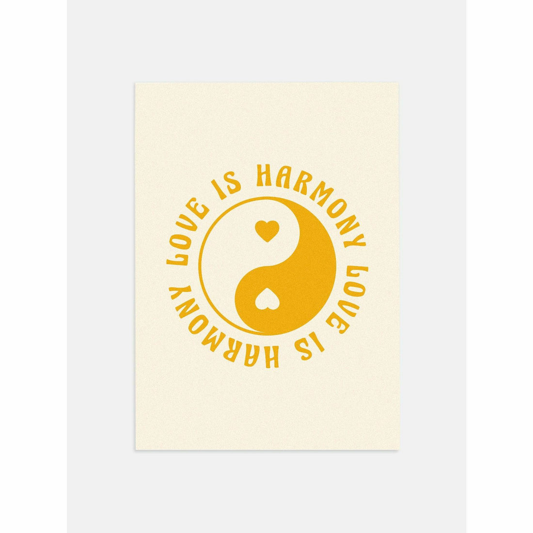 Harmony Retro Poster