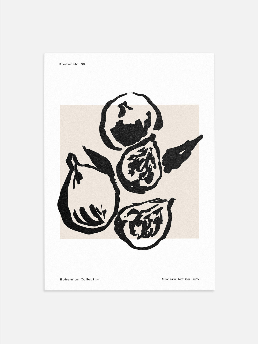 Abstract Fig Fruit