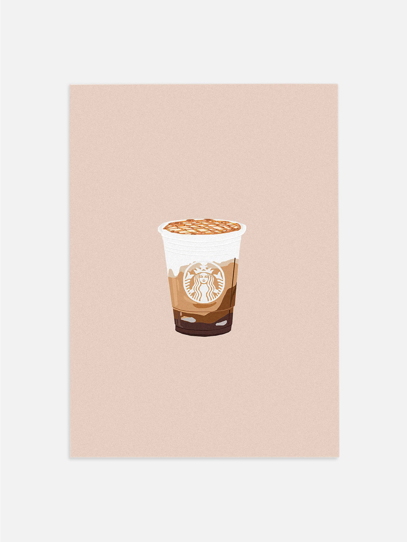 Neutral Starbucks Poster