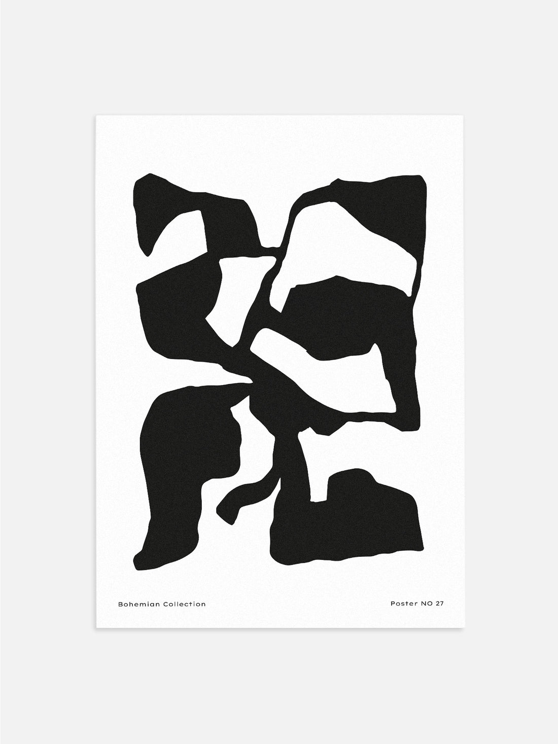 Black & White Abstract Wall Art