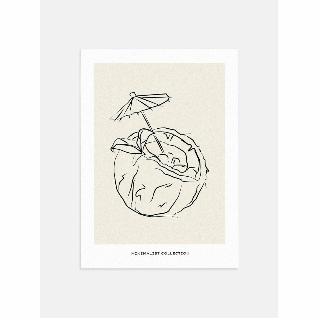 Coconut Drink Poster
