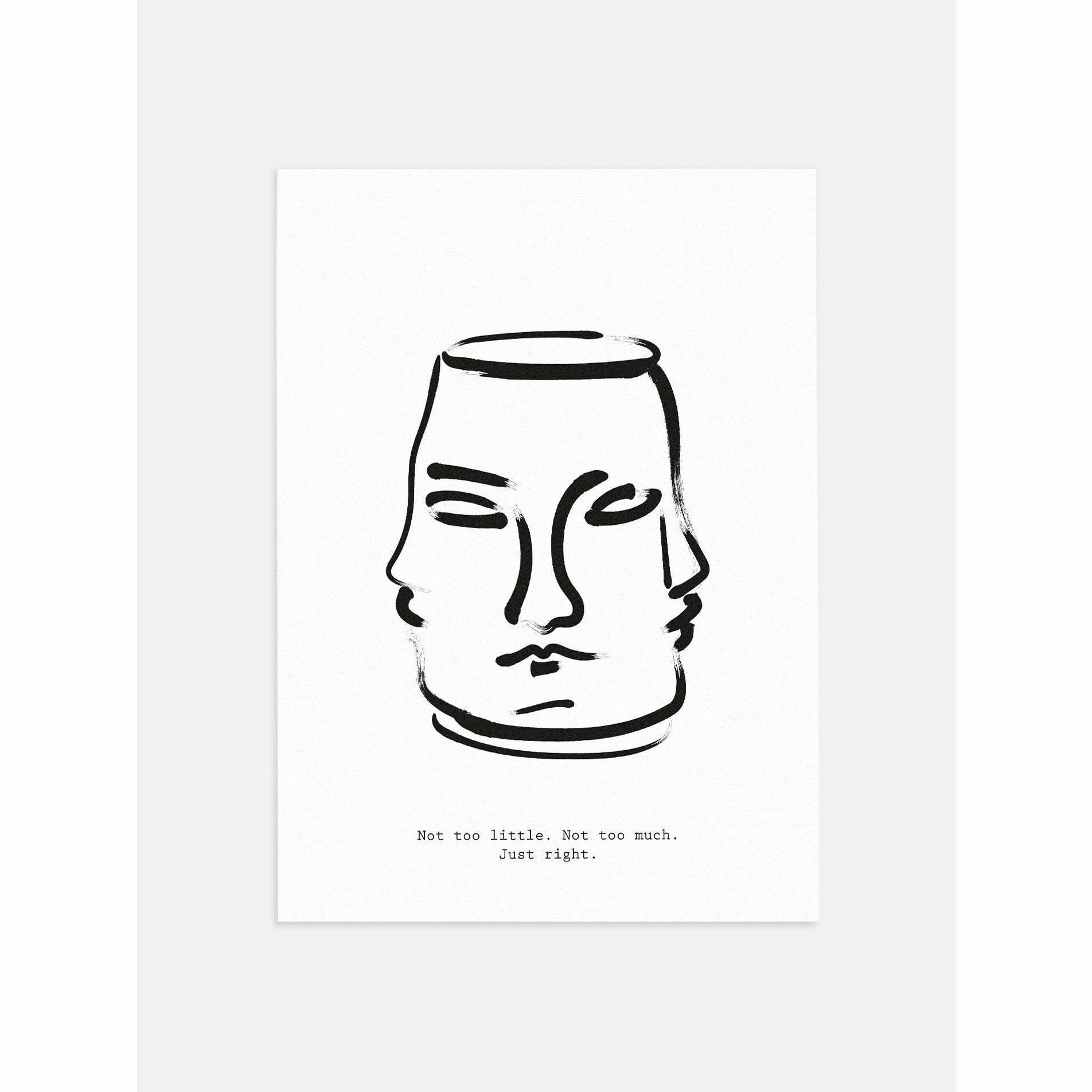 Abstract Face Artwork