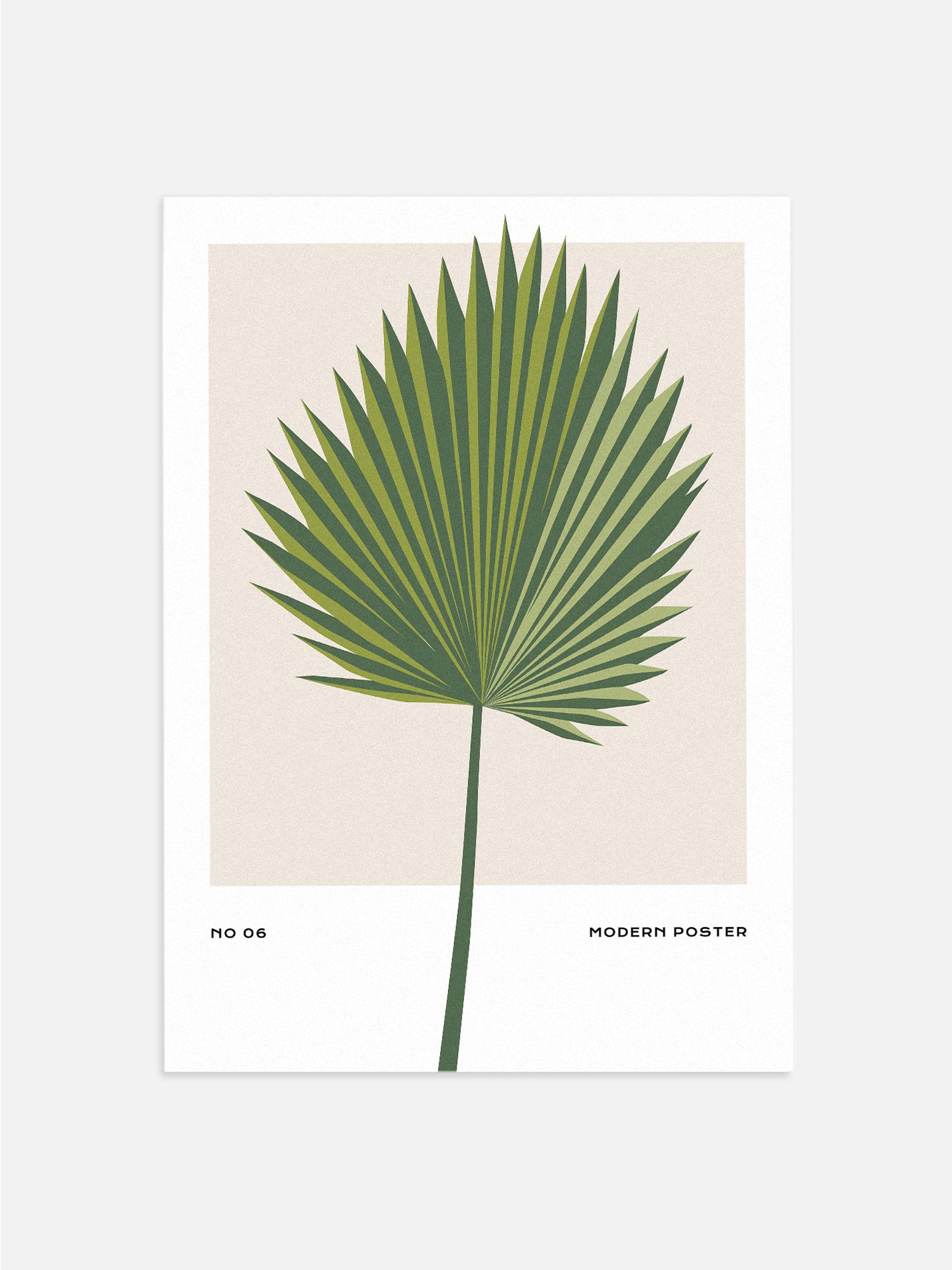 Modern Palm Poster