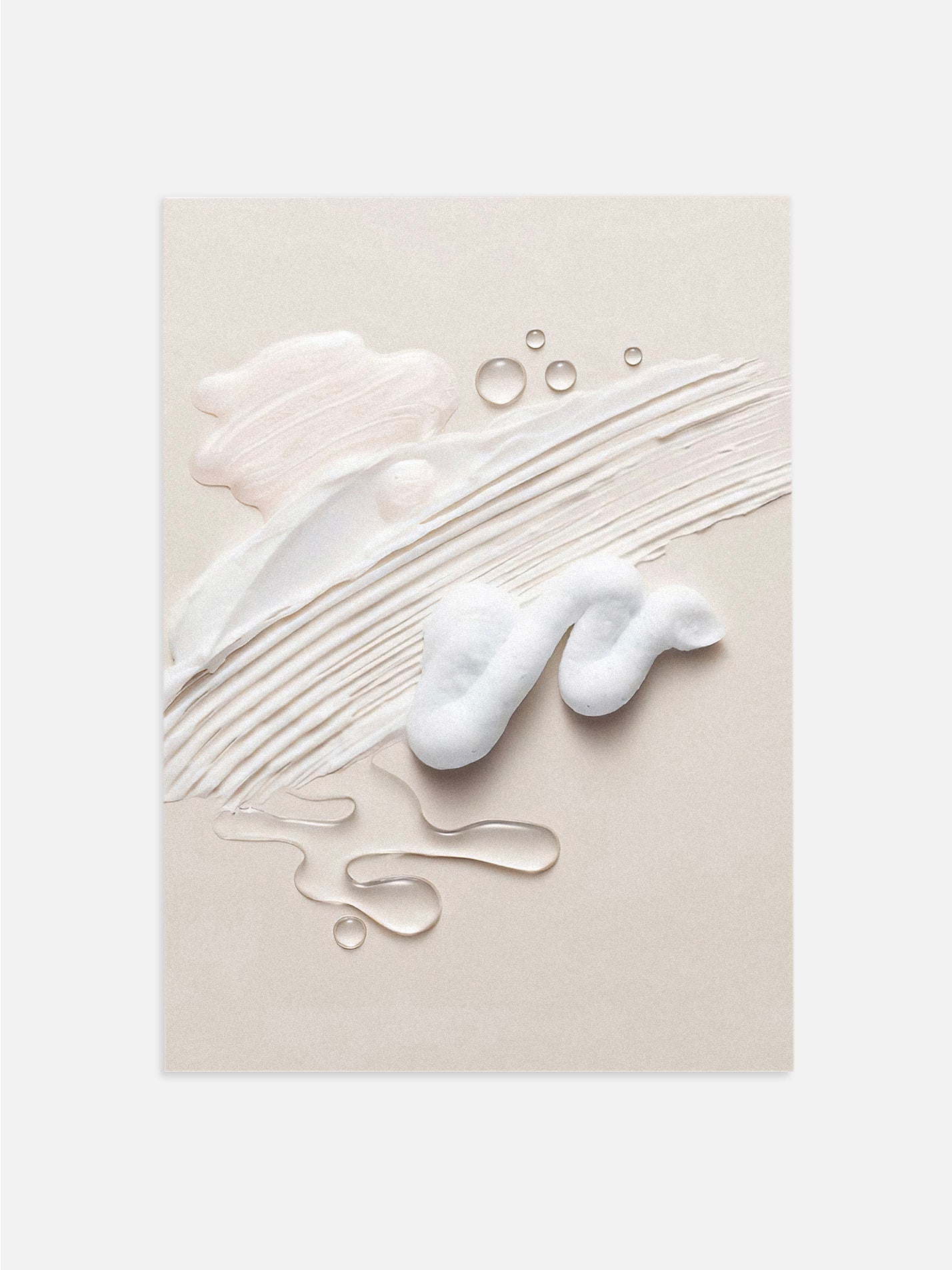 White Foams and Gels
