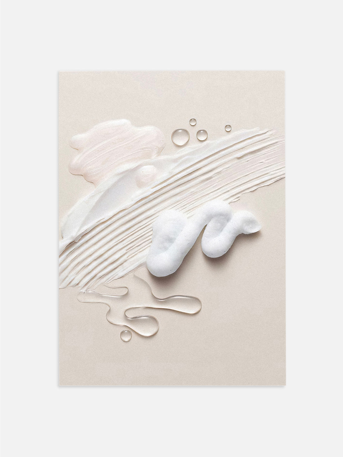 White Foams and Gels