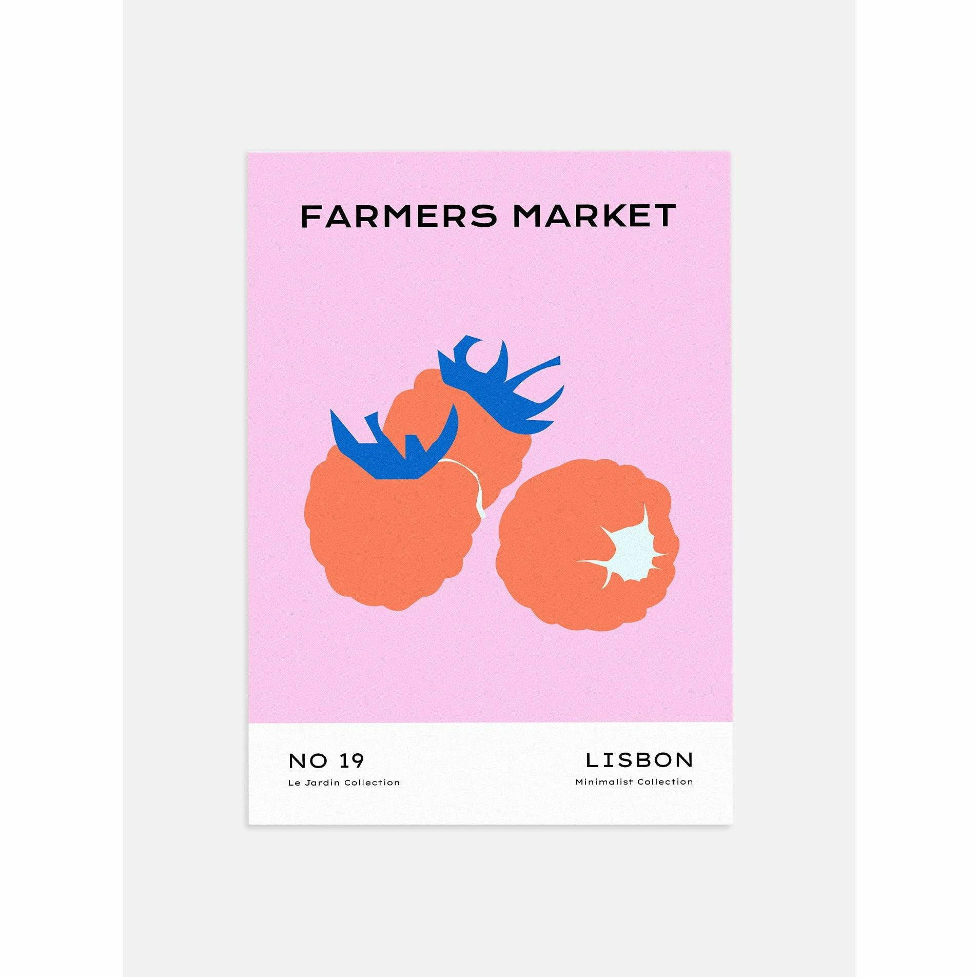 Raspberry Kitchen Wall Art