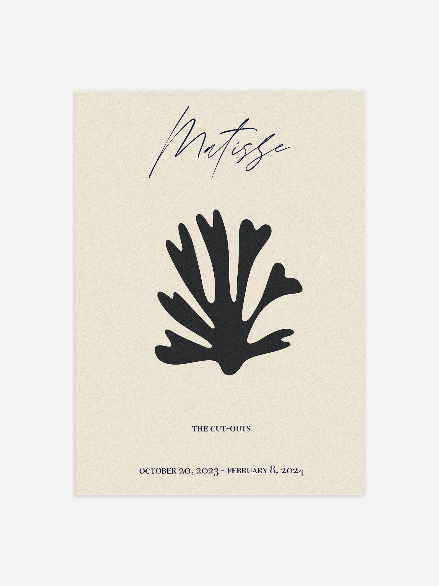 Matisse The Cutouts No. 8 Poster