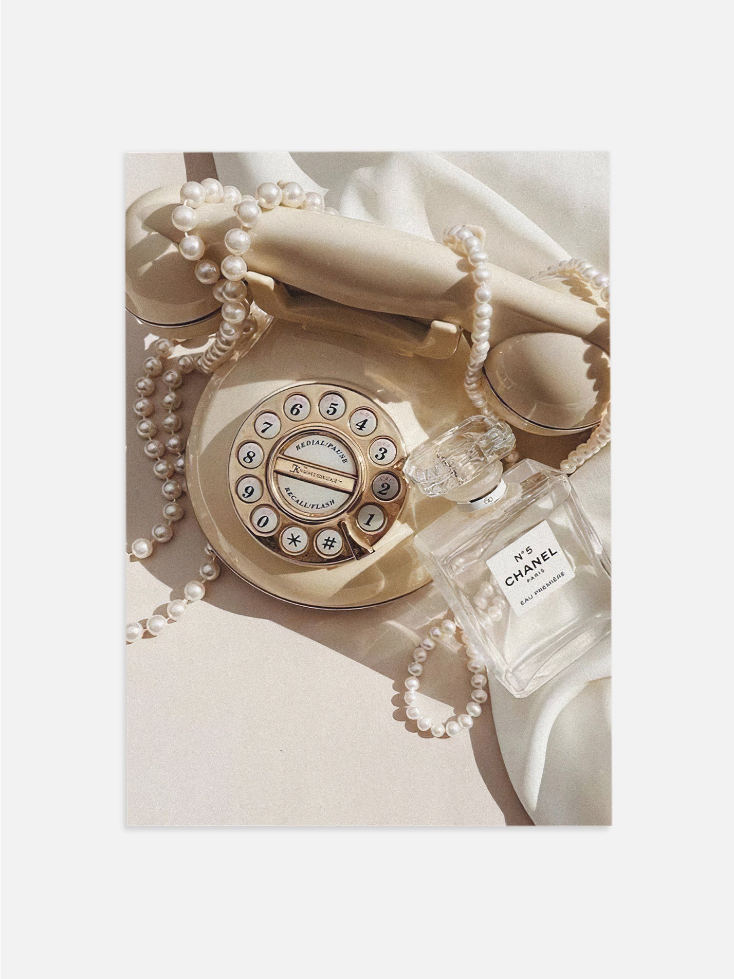 Chanel Perfume Print