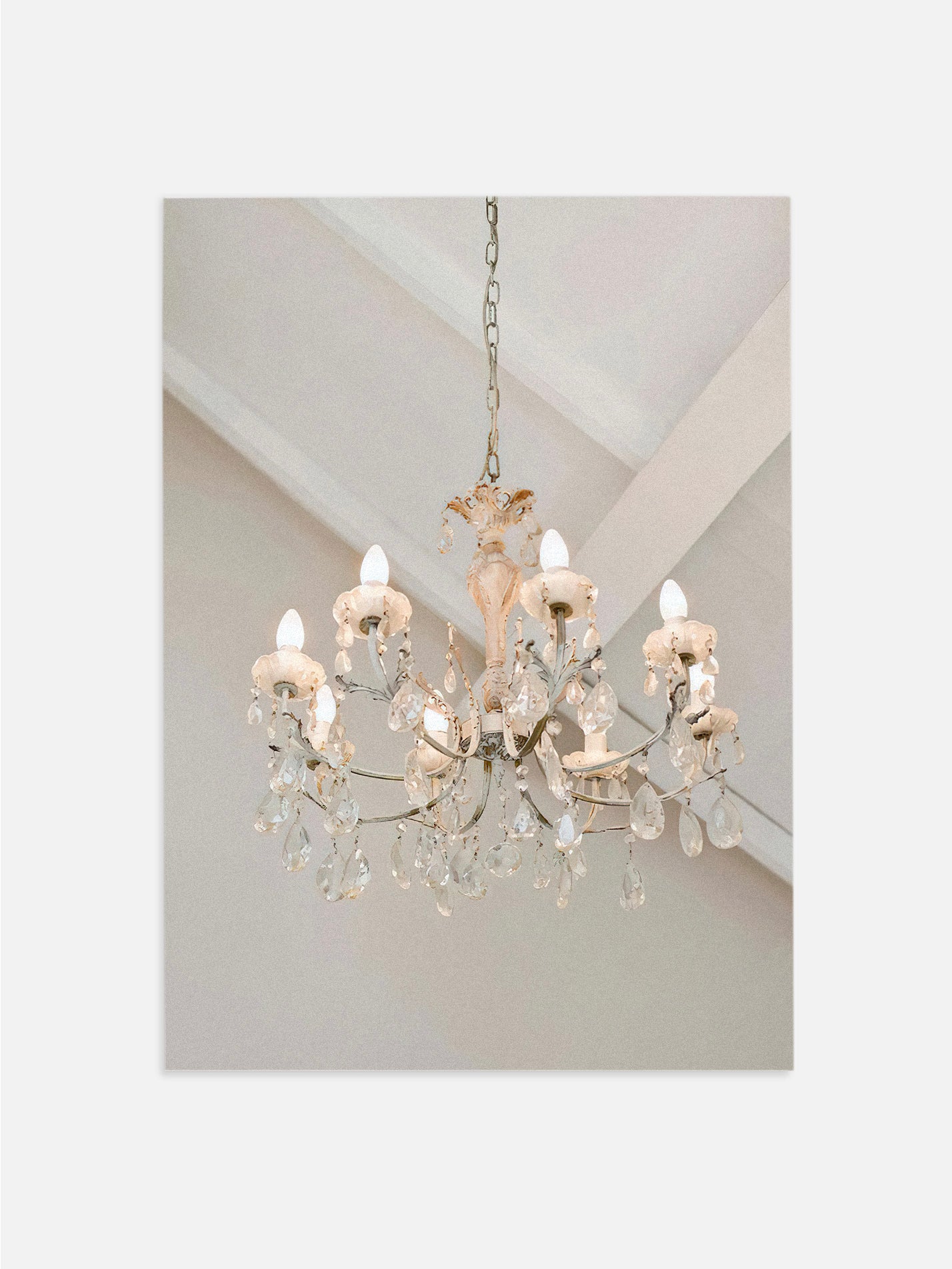 Beige Chandelier