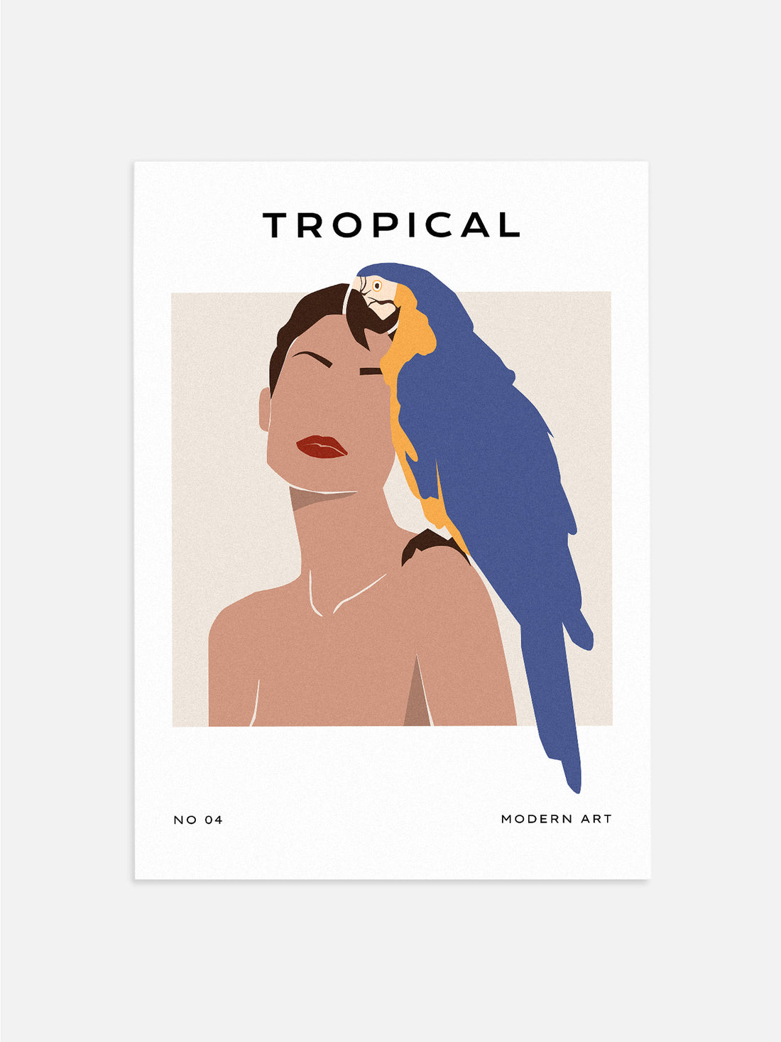 Parrot & Woman