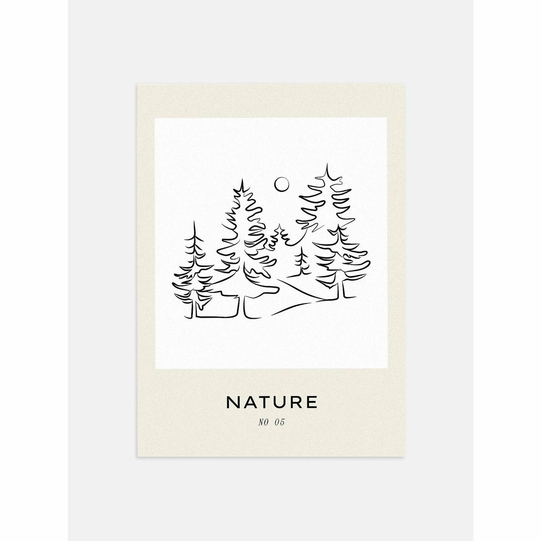Minimalist Palm Poster