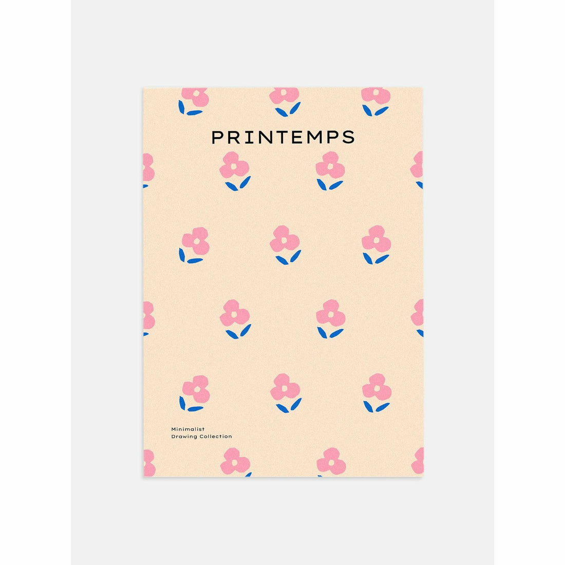 Sweet Floral Pattern Poster for Room Décor