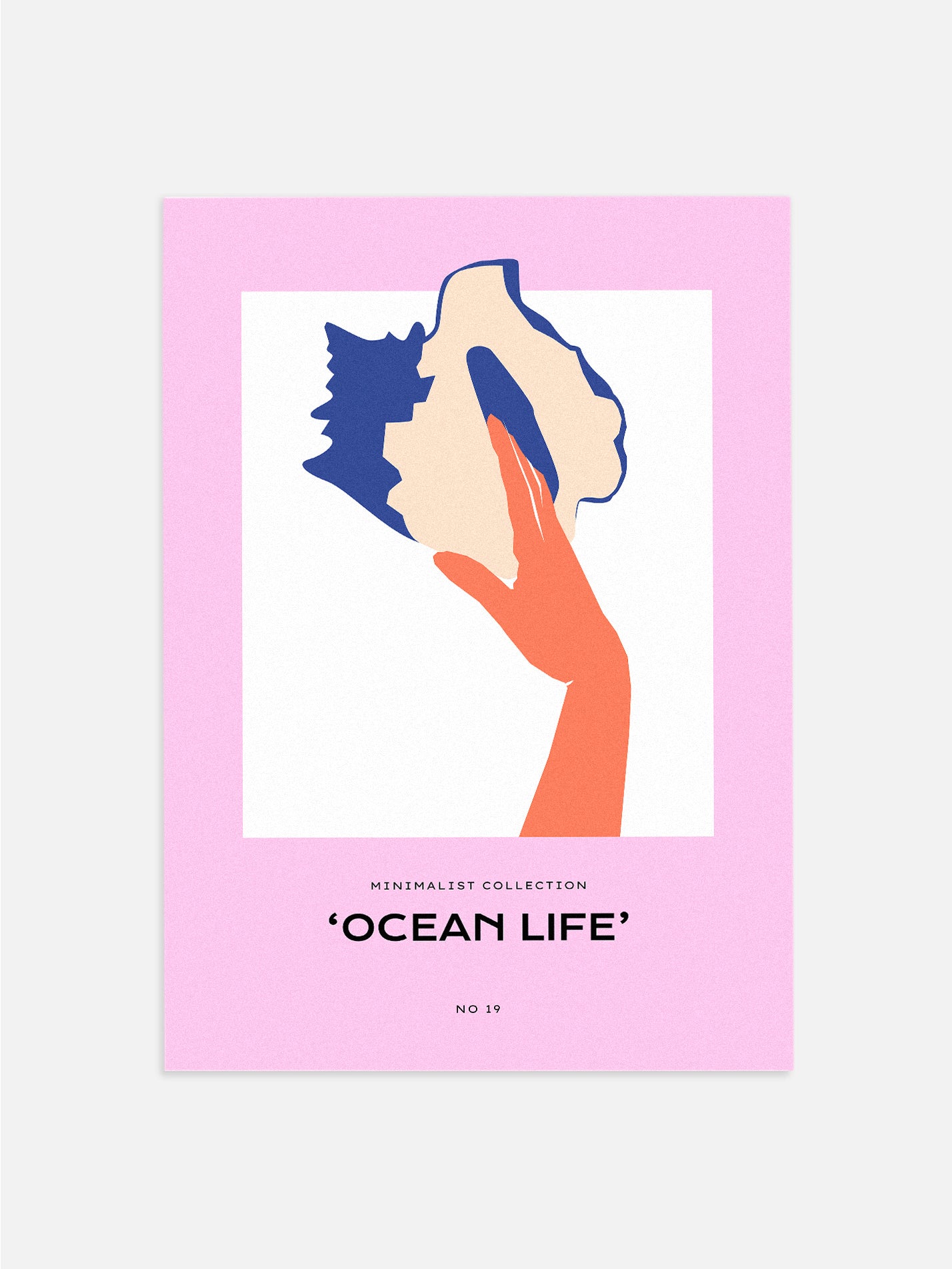 Sea Life Plant Poster