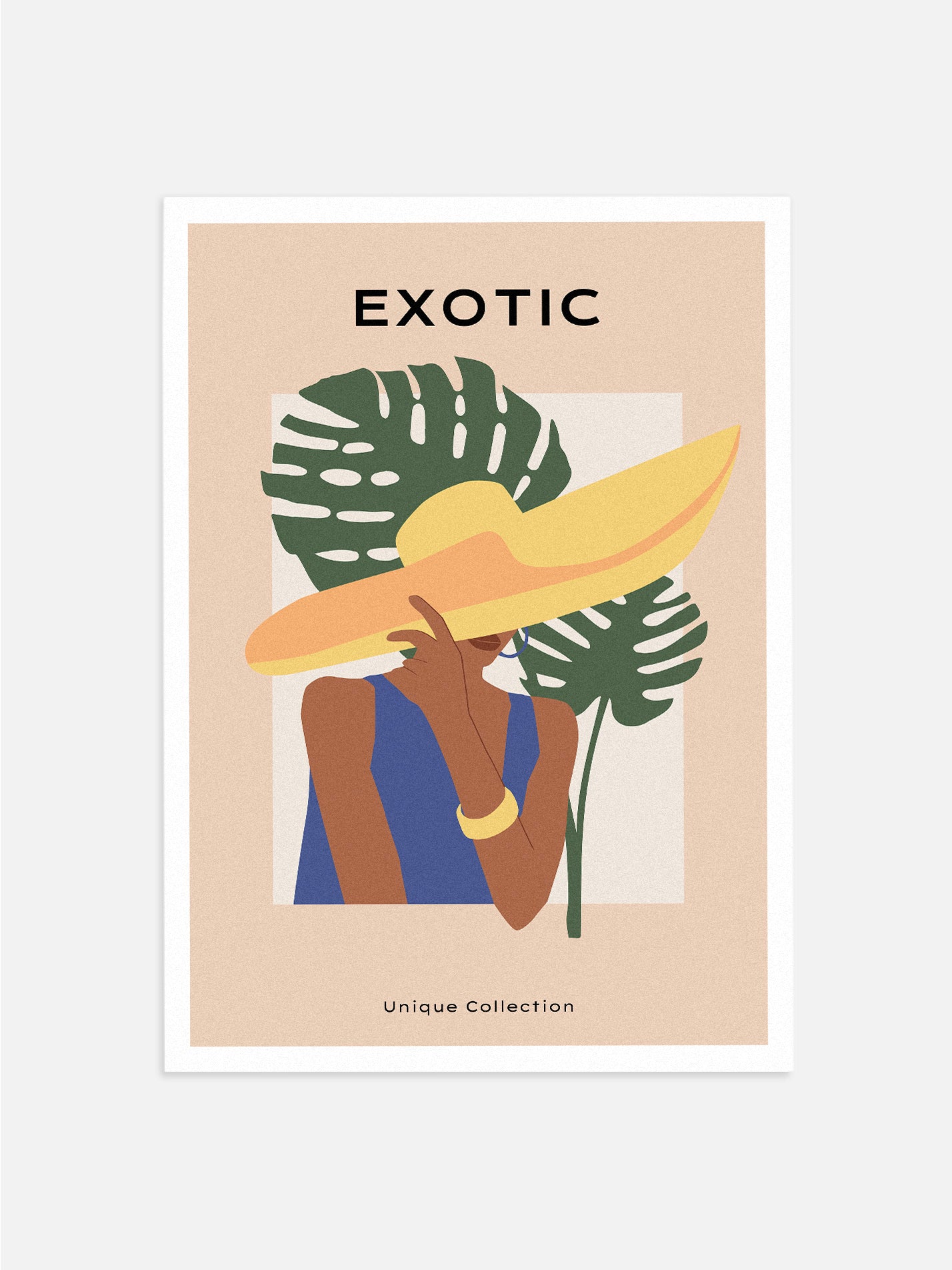 Abstract Exotic Woman 
