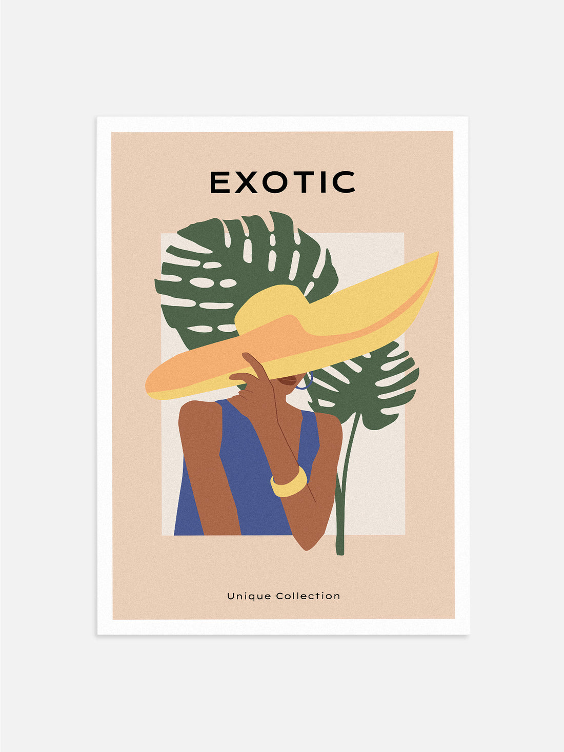 Abstract Exotic Woman 