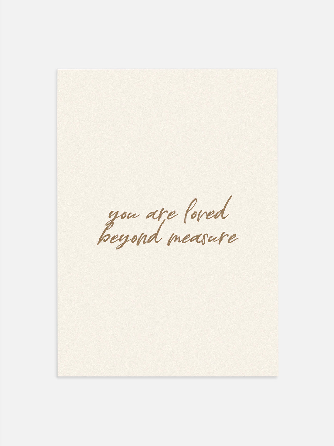 Loved Beyond Measure