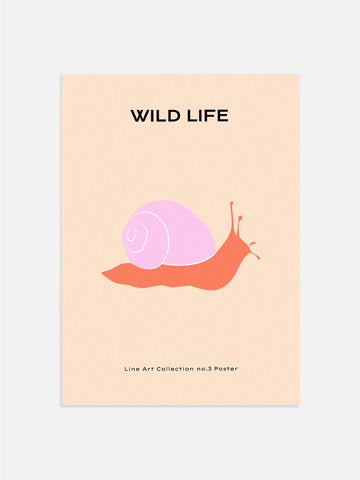 Wild Life: Snail Poster